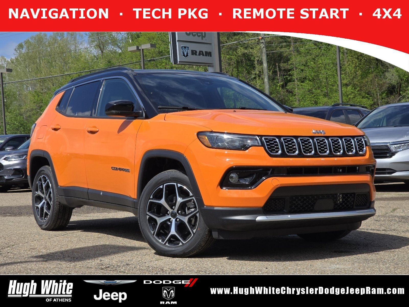 New 2026 Jeep Compass Limited w/ Sun, Sound & Navigation Group