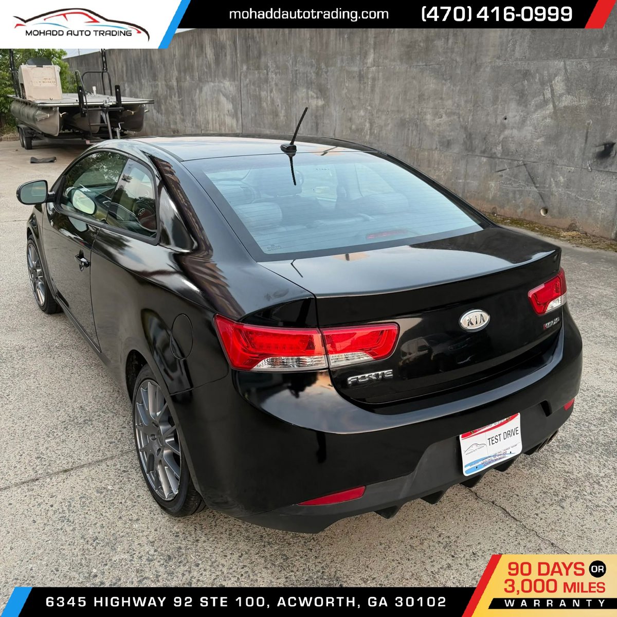 Used 2013 Kia Forte Koup SX w/ Leather Pkg FWD image 3