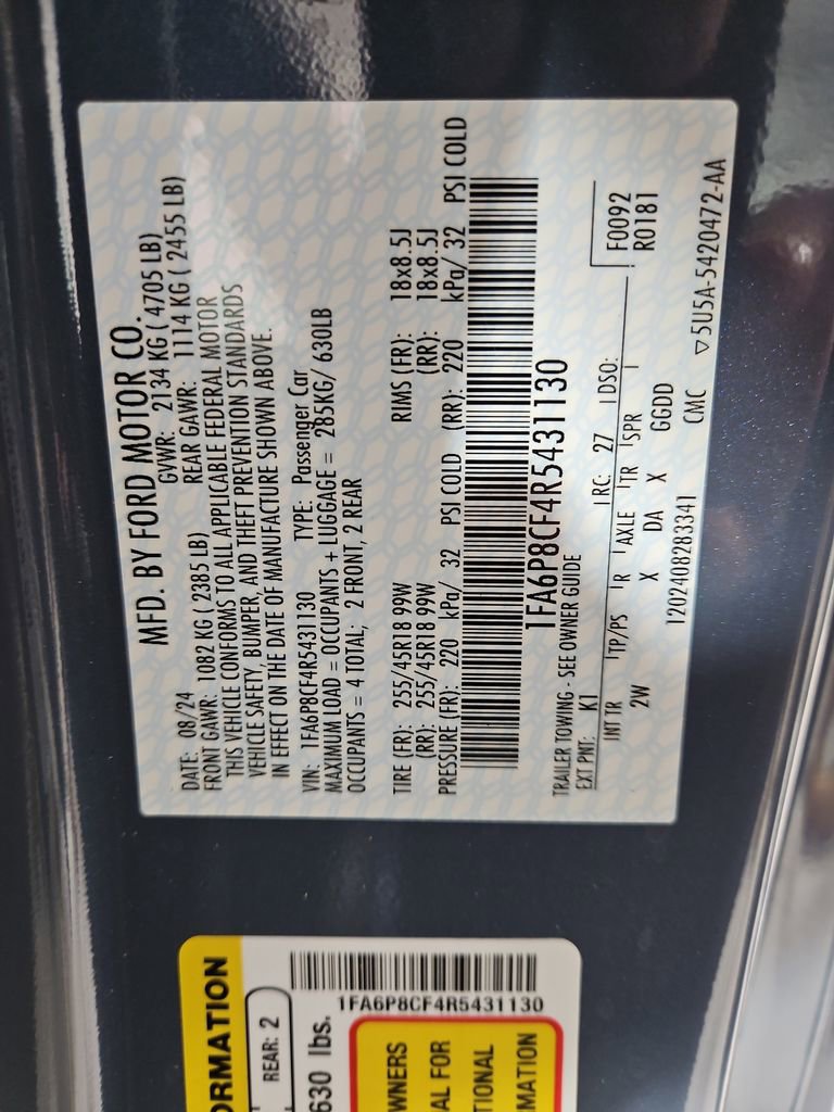 Used 2024 Ford Mustang GT image 29