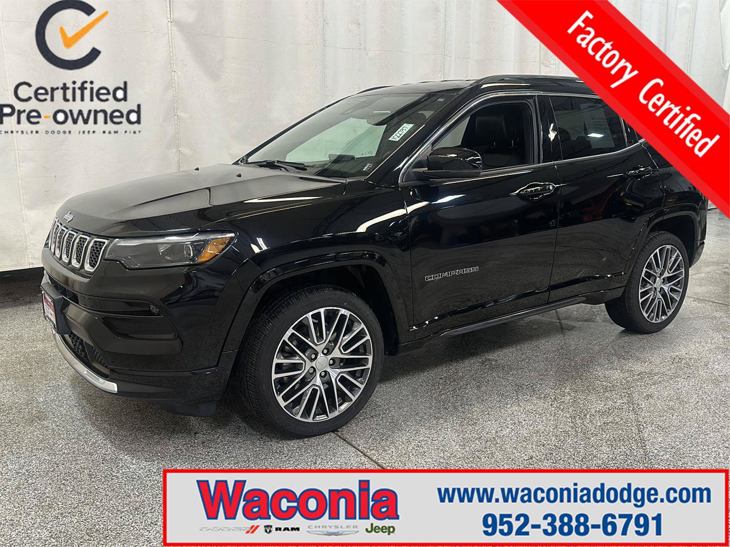 Certified 2023 Jeep Compass Limited w/ Elite Group