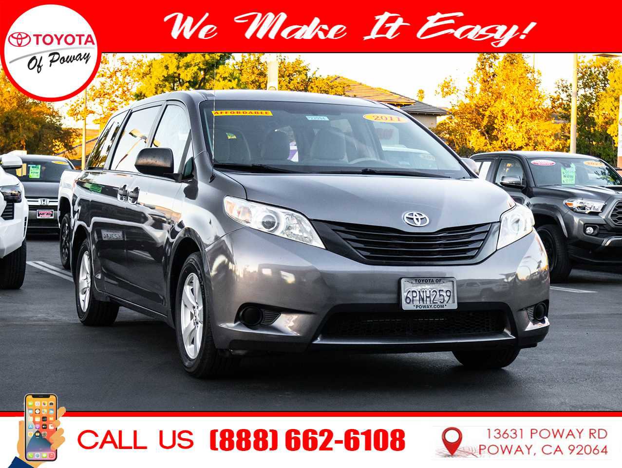 Used 2011 Toyota Sienna w/ Towing Pkg