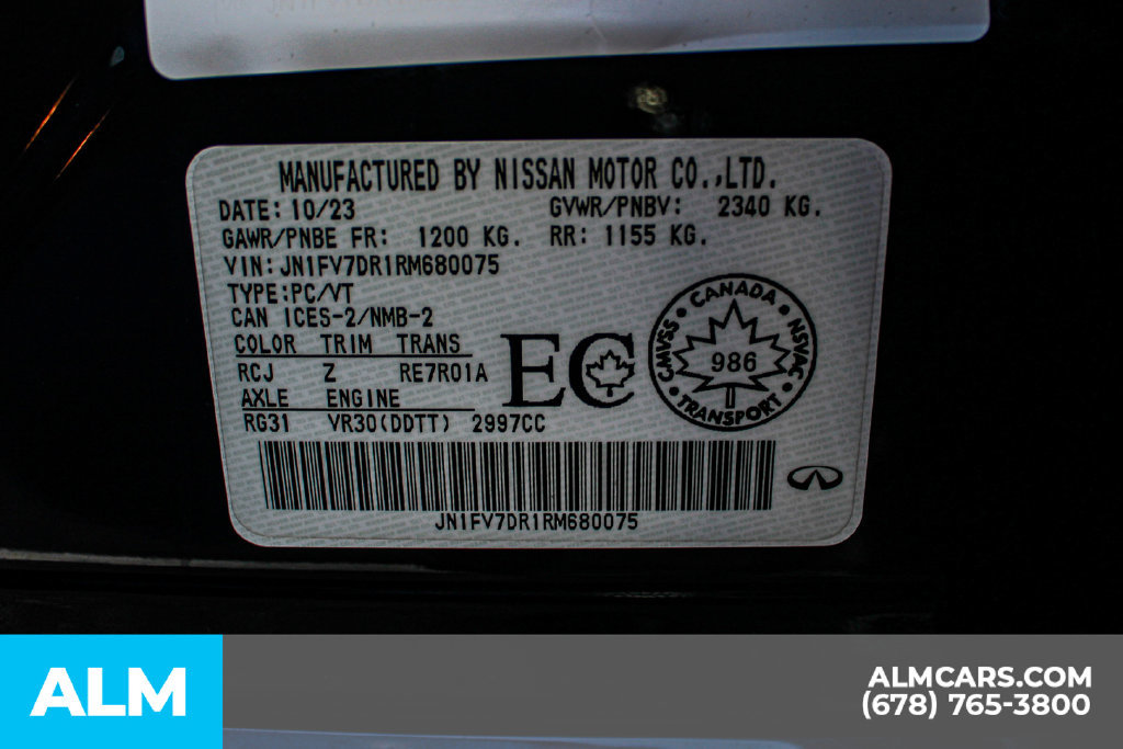 Used 2024 INFINITI Q50 Red Sport 400 AWD/4WD image 36