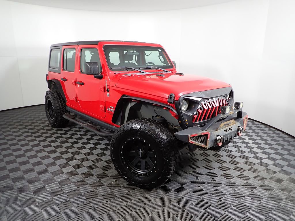 Used 2018 Jeep Wrangler Unlimited Sport image 2