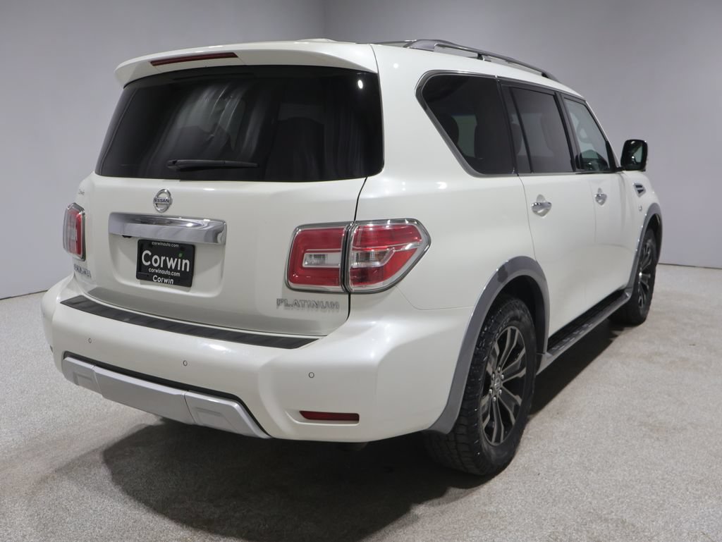Used 2017 Nissan Armada Platinum w/ Captain Seat Package AWD/4WD image 2