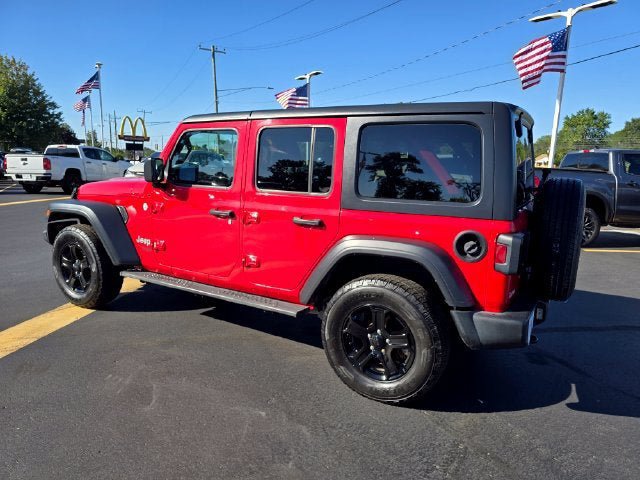 Certified 2018 Jeep Wrangler Unlimited Sport S AWD/4WD image 3