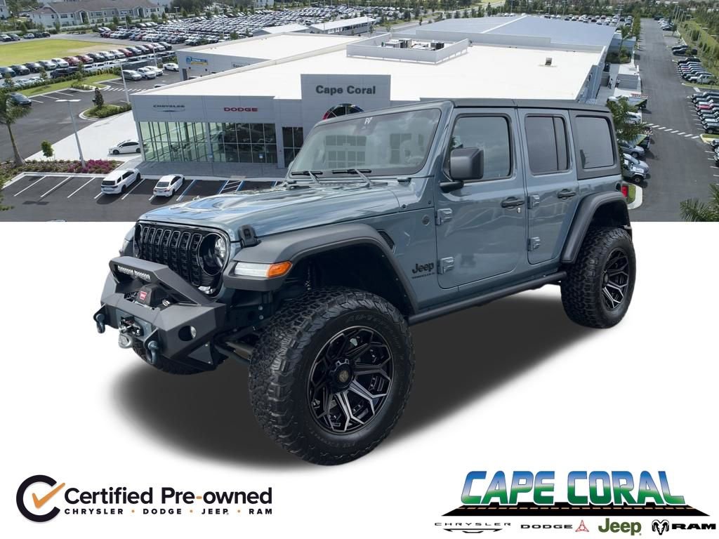 Certified 2024 Jeep Wrangler Willys image 1