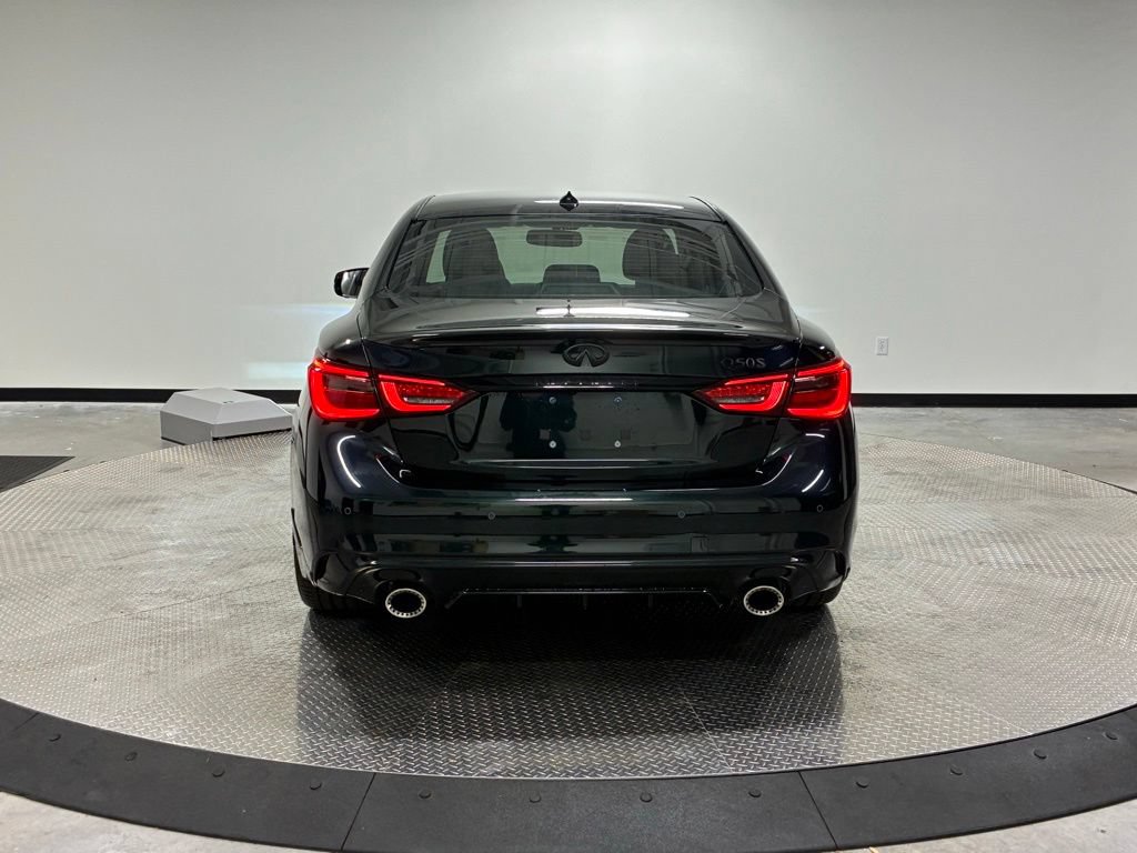 Used 2024 INFINITI Q50 Red Sport 400 w/ Black Opal Edition RWD image 6