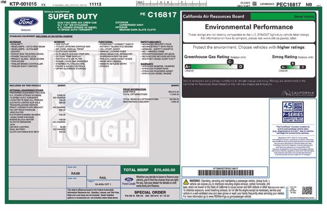 Used 2023 Ford F350 XLT w/ FX4 Off-Road Package AWD/4WD image 18