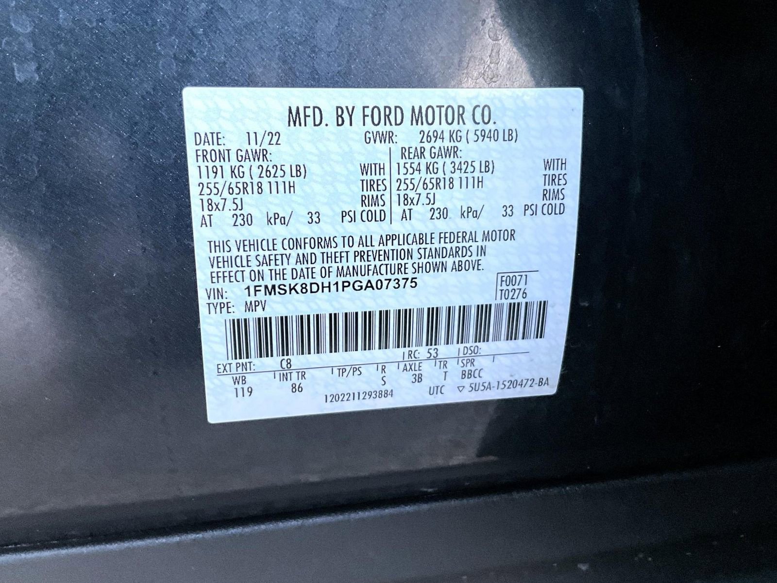 Used 2023 Ford Explorer XLT image 27