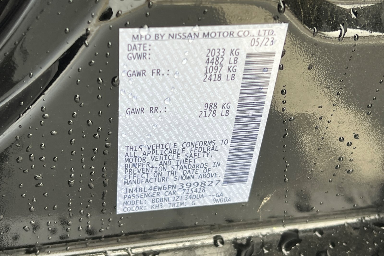 Used 2023 Nissan Altima 2.5 SL image 57