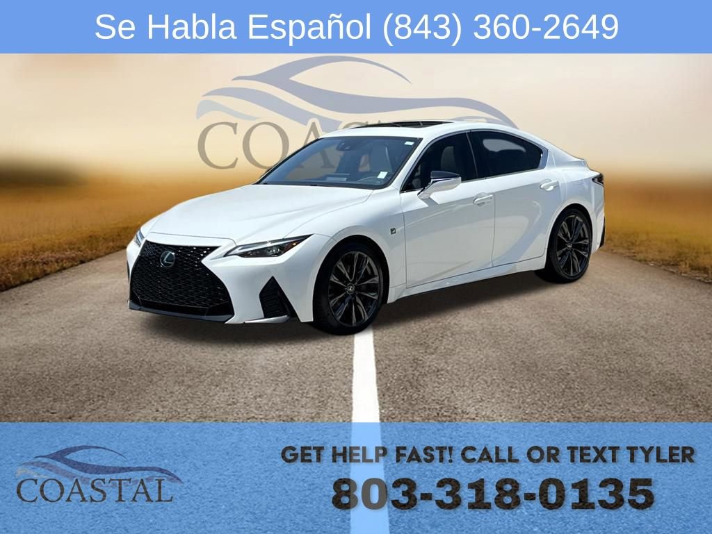Used 2021 Lexus IS 350 F Sport w/ Accessory Package RWD image 1