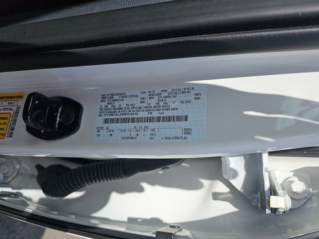 Used 2022 Ford F150 Lightning Lariat AWD/4WD image 38