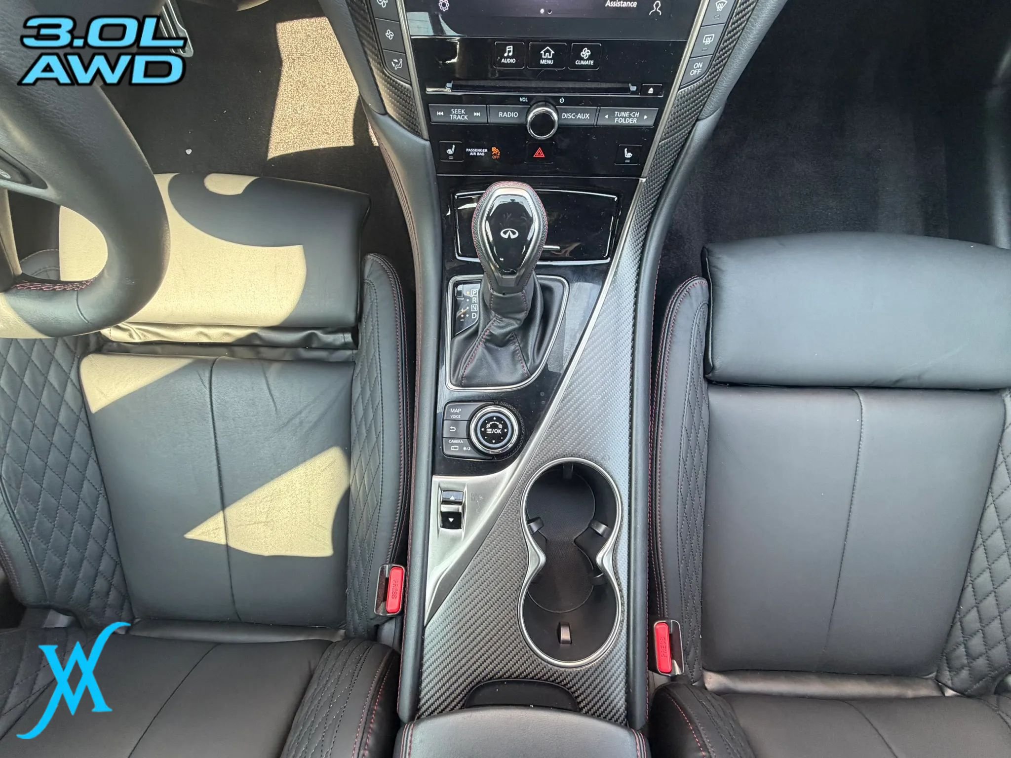 Used 2023 INFINITI Q50 Red Sport 400 w/ Black Opal Edition AWD/4WD image 27