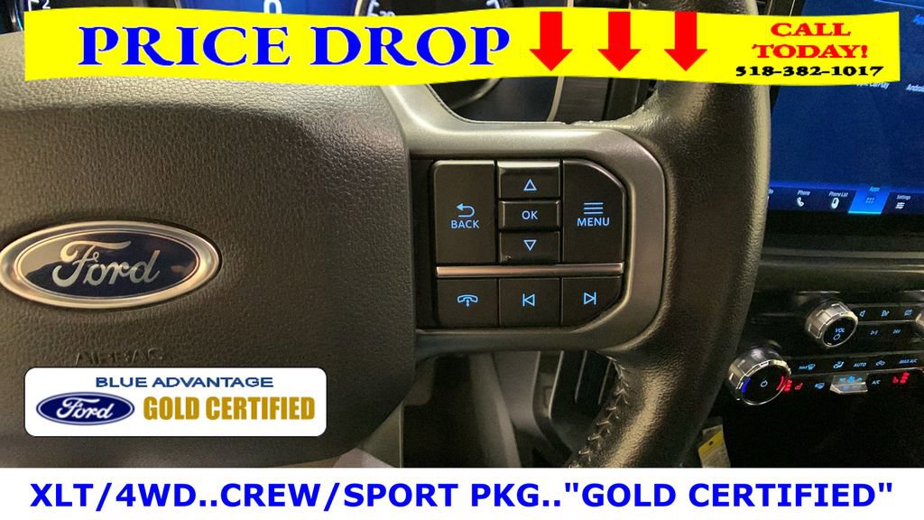 Certified 2022 Ford F150 XLT w/ Equipment Group 302A High image 36