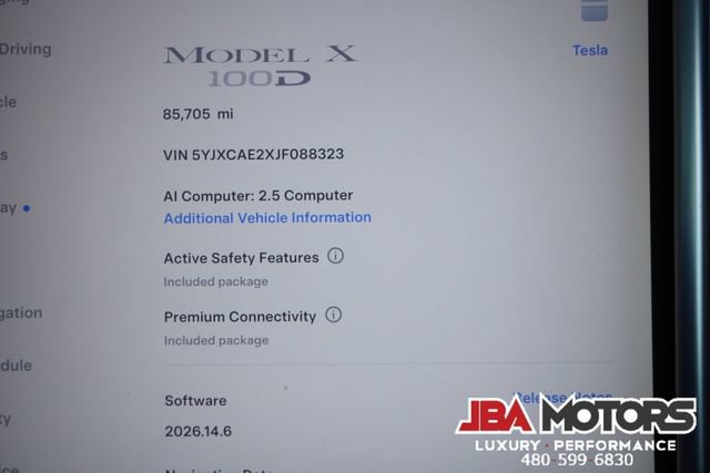 Used 2018 Tesla Model X 100D AWD/4WD image 27