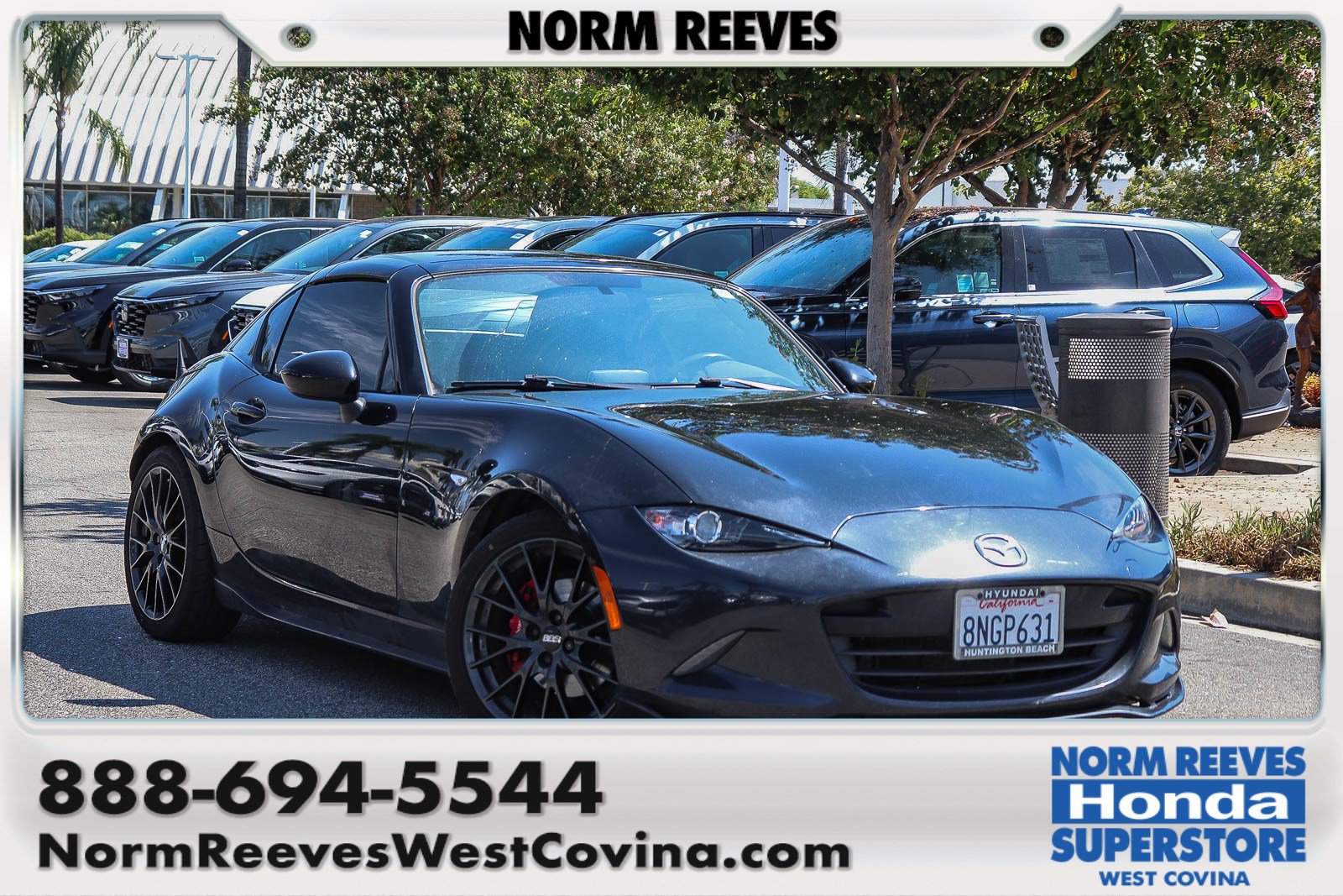 Used 2017 MAZDA MX-5 Miata RF Club w/ Brembo/BBS Package