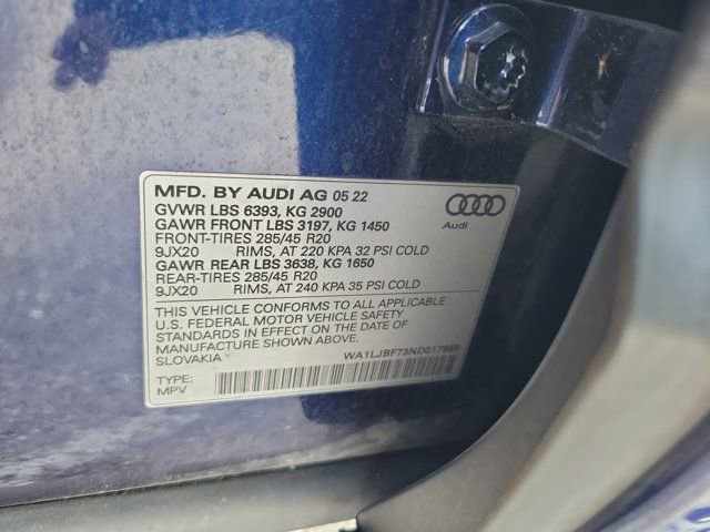 Certified 2022 Audi Q7 2.0T Premium Plus AWD/4WD image 30