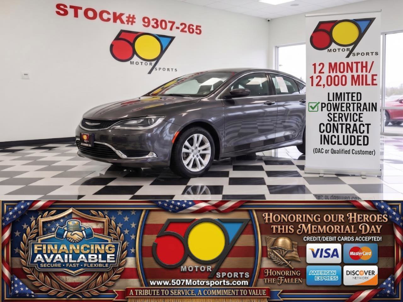 Used 2016 Chrysler 200 Limited FWD image 1