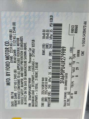 Used 2018 Ford Fusion Energi SE image 24