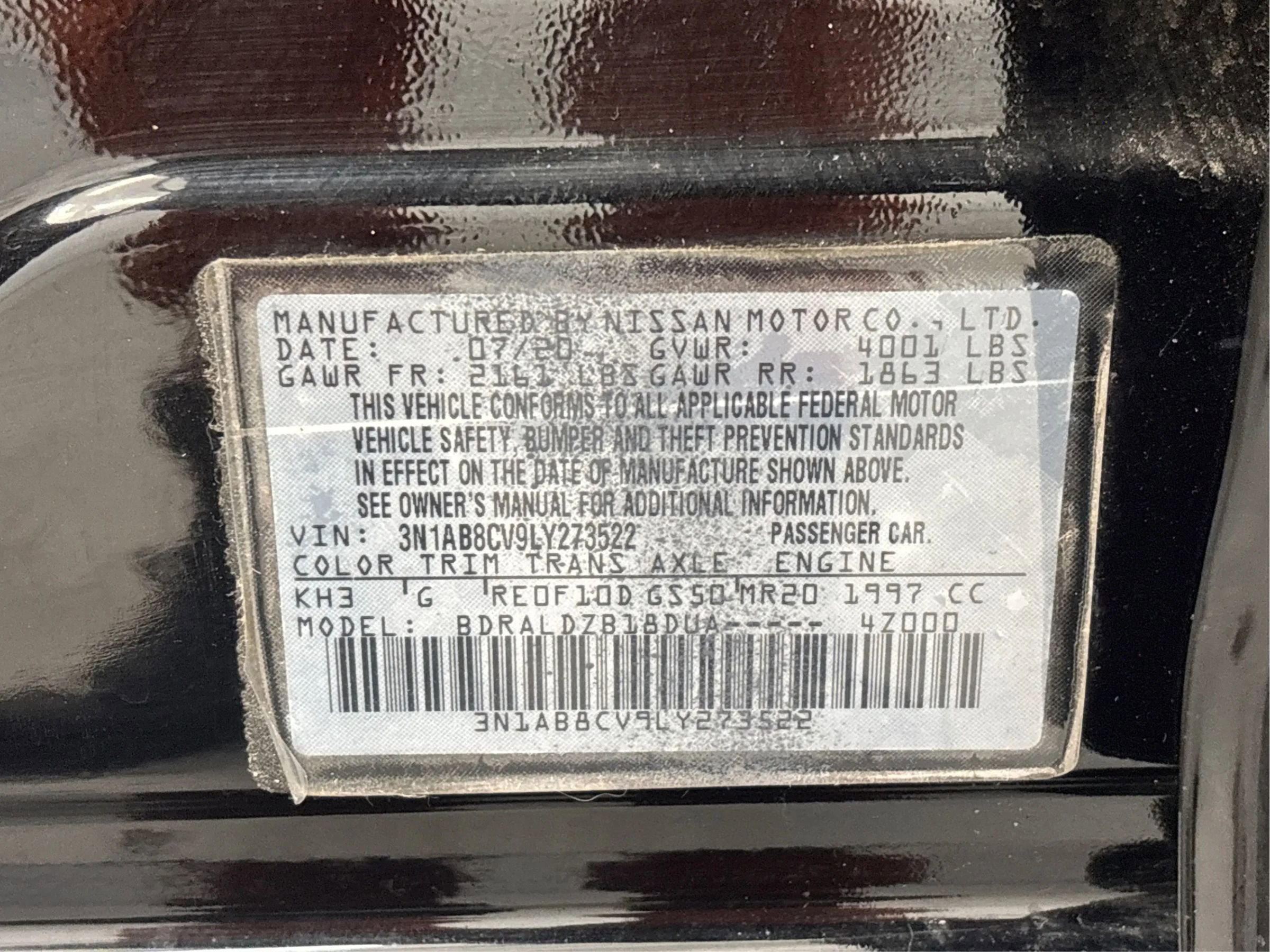 Used 2020 Nissan Sentra SV w/ Trunk Package image 28