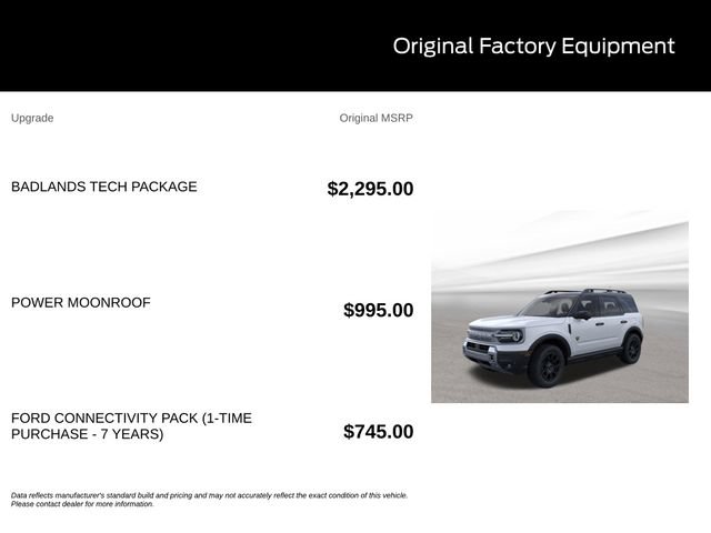 New 2026 Ford Bronco Sport Badlands w/ Badlands Tech Package AWD/4WD image 9