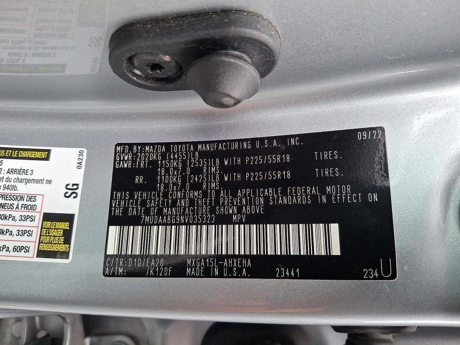 Used 2022 Toyota Corolla Cross XLE w/ Convenience Package image 27