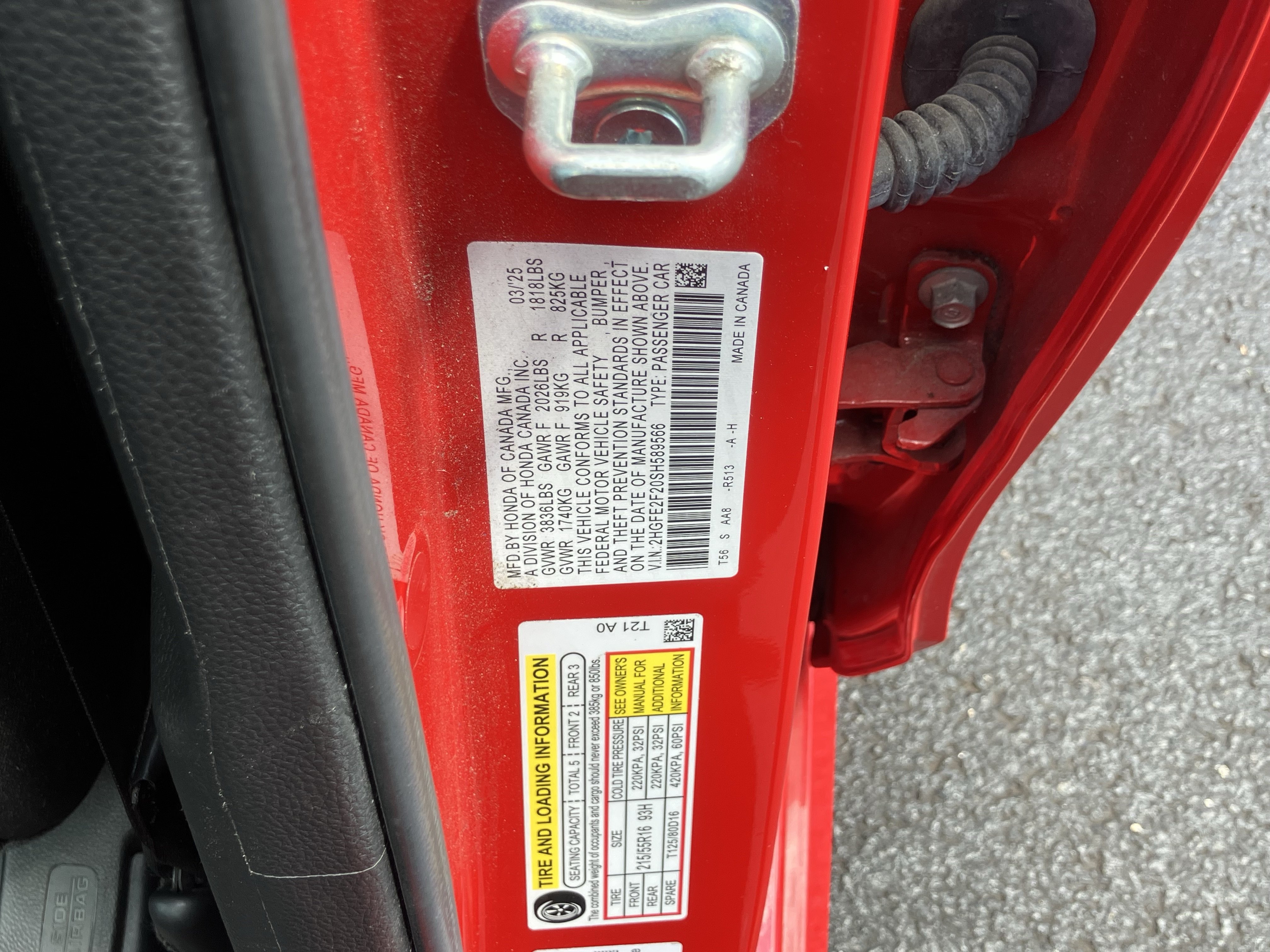 Used 2025 Honda Civic LX image 30