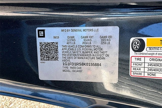 Used 2019 Chevrolet Camaro LT image 17