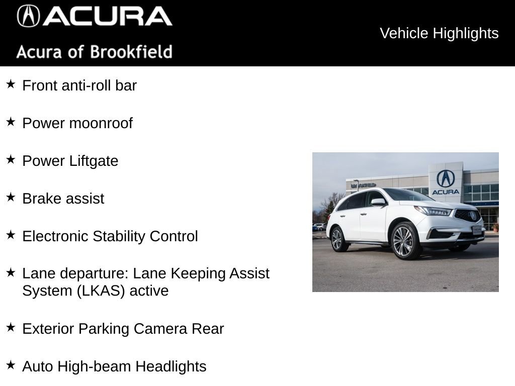 Certified 2020 Acura MDX SH-AWD w/ Technology Package image 12