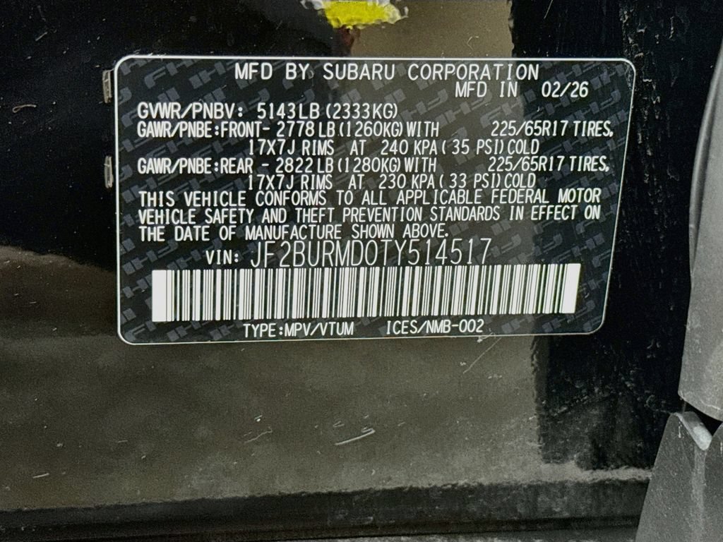 Certified 2026 Subaru Outback Wilderness AWD/4WD image 43