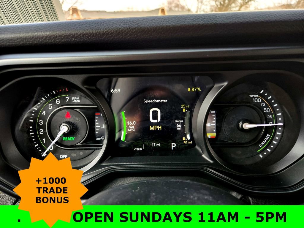 New 2025 Jeep Wrangler Unlimited Sport S 4xe image 13