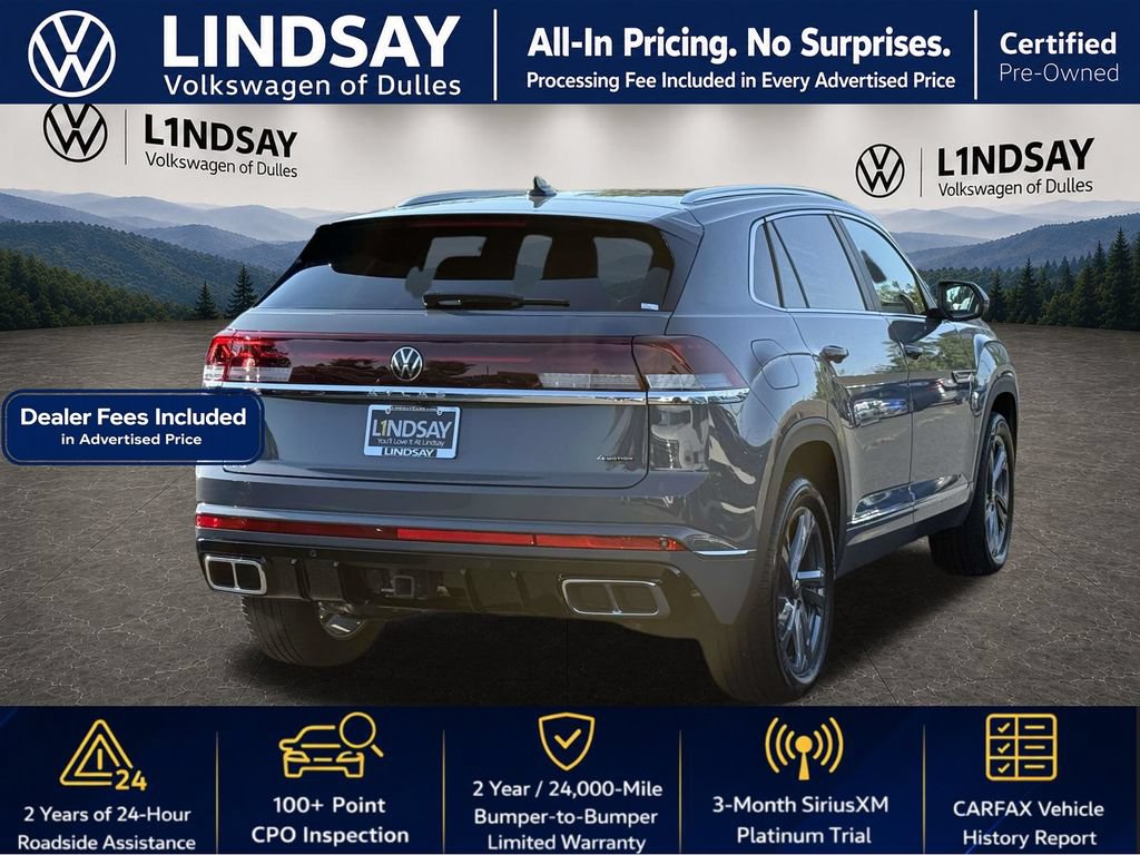 Certified 2024 Volkswagen Atlas Cross Sport SEL R-Line AWD/4WD image 8