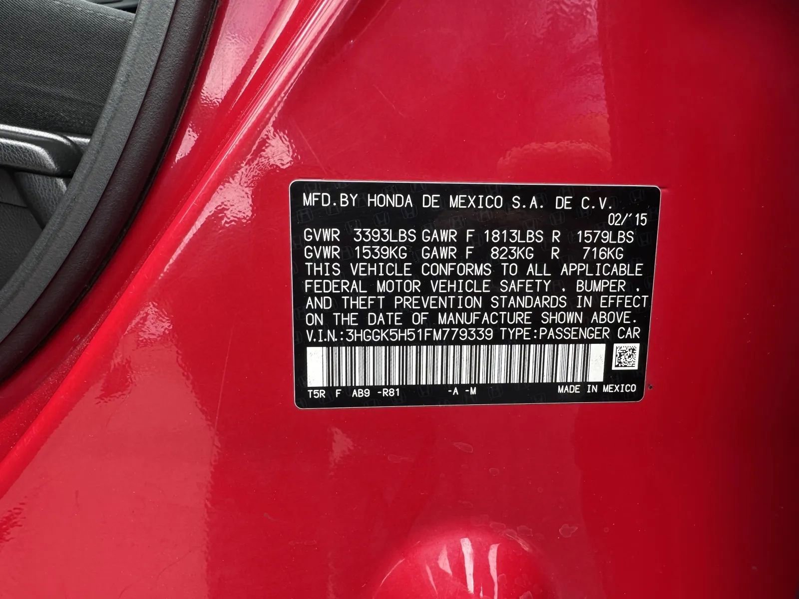 Used 2015 Honda Fit LX image 19