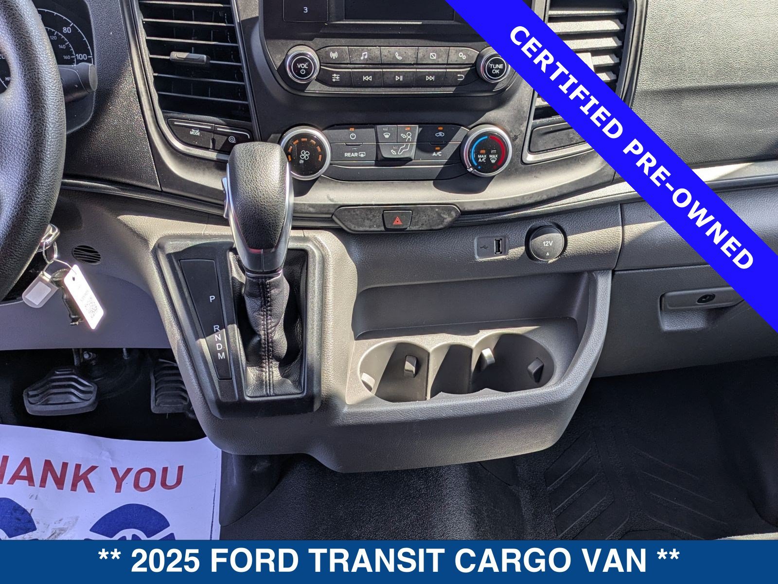 Certified 2025 Ford Transit 250 Low Roof w/ Exterior Upgrade Package RWD image 18
