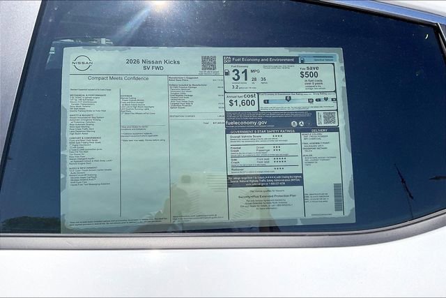 New 2026 Nissan Kicks SV w/ SV Premium Package image 12