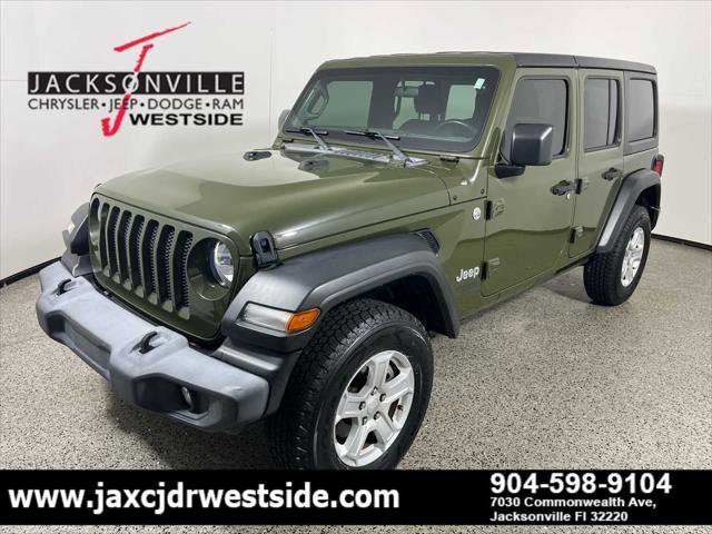 Certified 2021 Jeep Wrangler Unlimited Sport image 1
