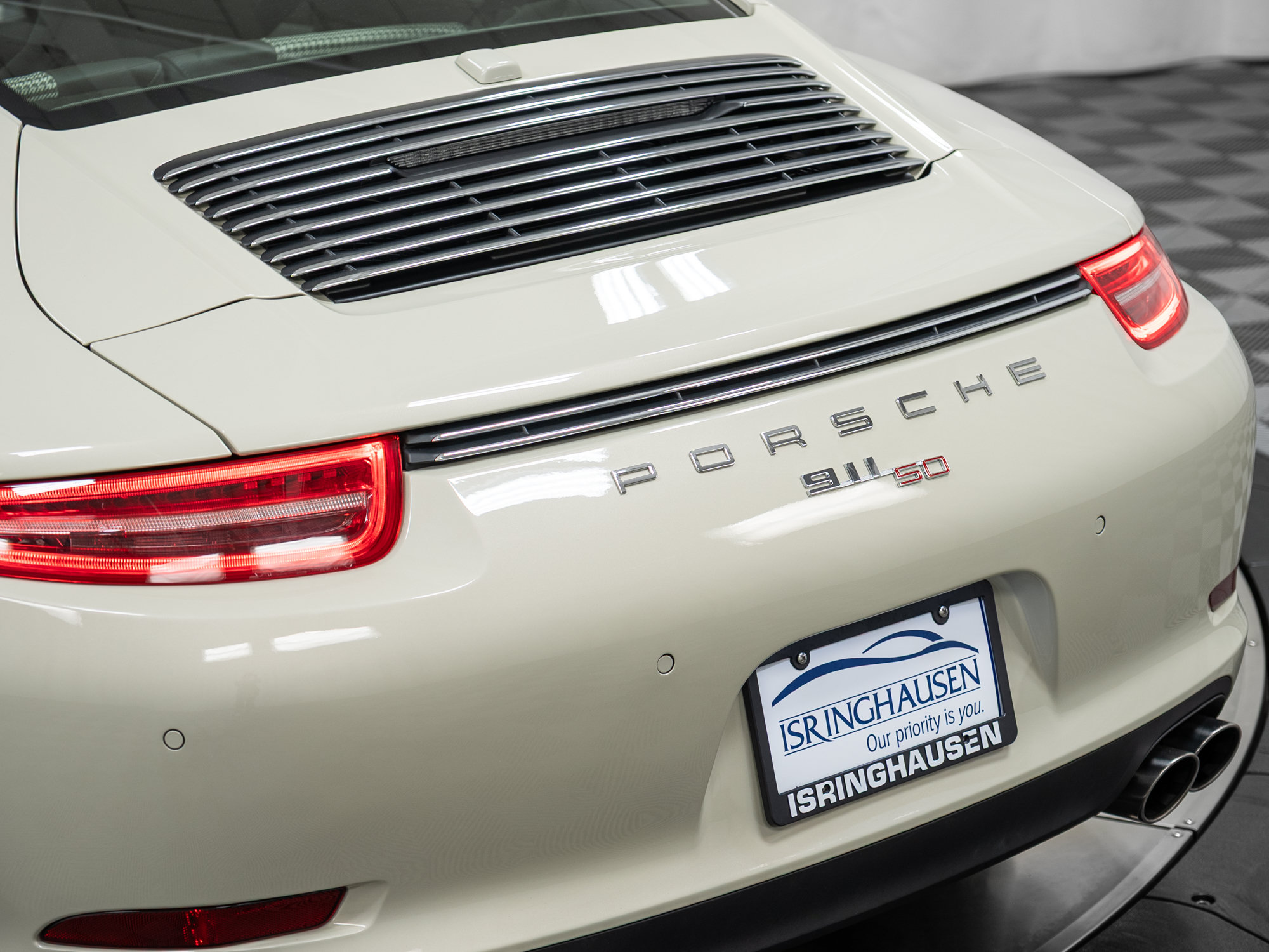Certified 2014 Porsche 911 50th Anniversary Edition RWD image 50