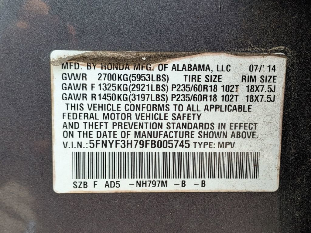 Used 2015 Honda Pilot EX-L image 29