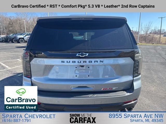Certified 2025 Chevrolet Suburban RST w/ Comfort Package AWD/4WD image 4