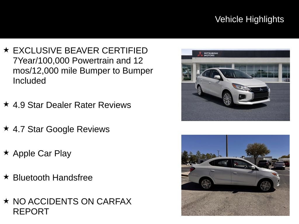 Used 2024 Mitsubishi Mirage G4 SE image 5