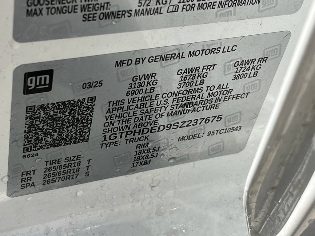 Used 2025 GMC Sierra 1500 SLT RWD image 24