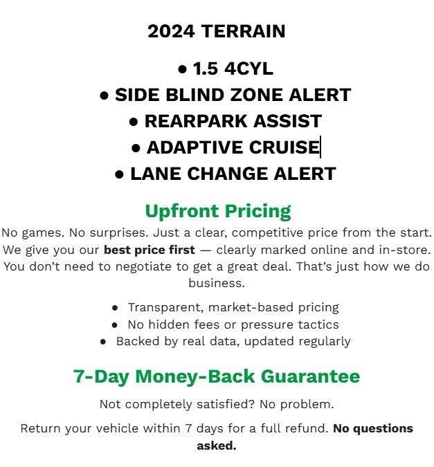 Used 2024 GMC Terrain SLT image 1