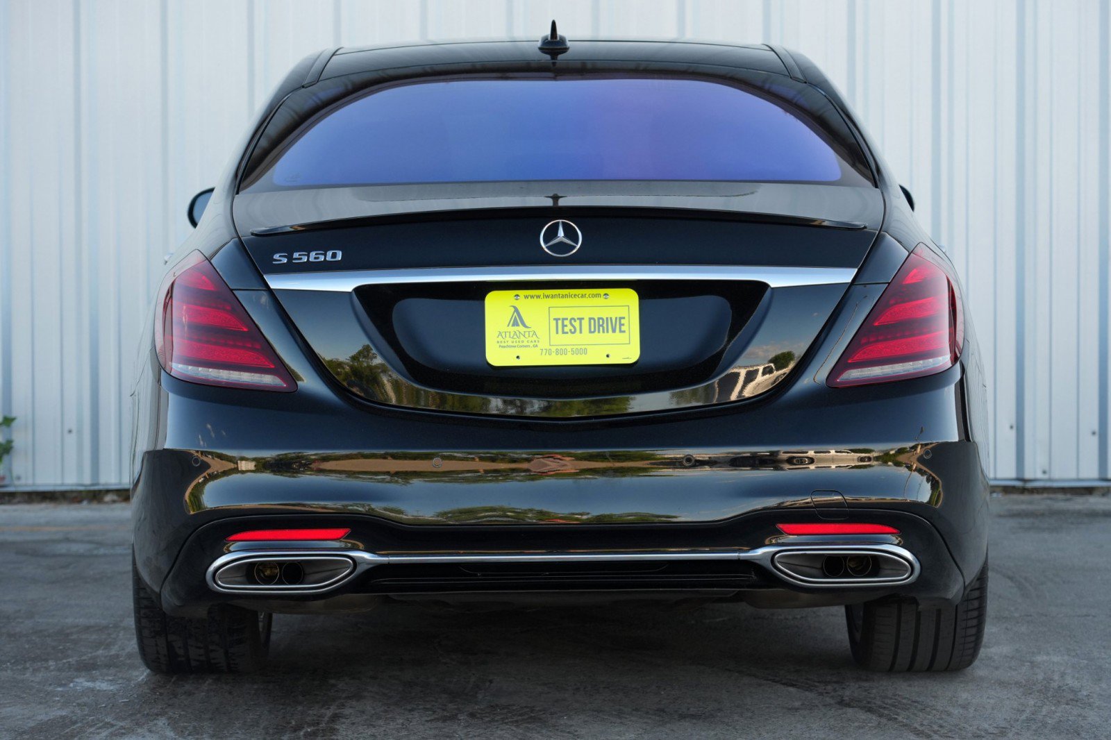 Used 2018 Mercedes-Benz S 560 Sedan w/ AMG Line Exterior image 10