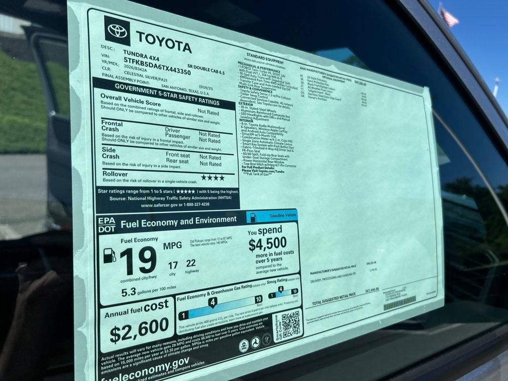 New 2026 Toyota Tundra SR AWD/4WD image 30