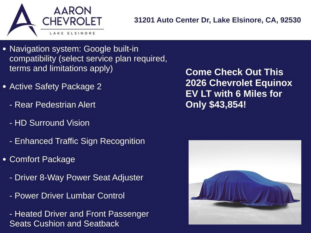 Used 2026 Chevrolet Equinox EV LT FWD image 5