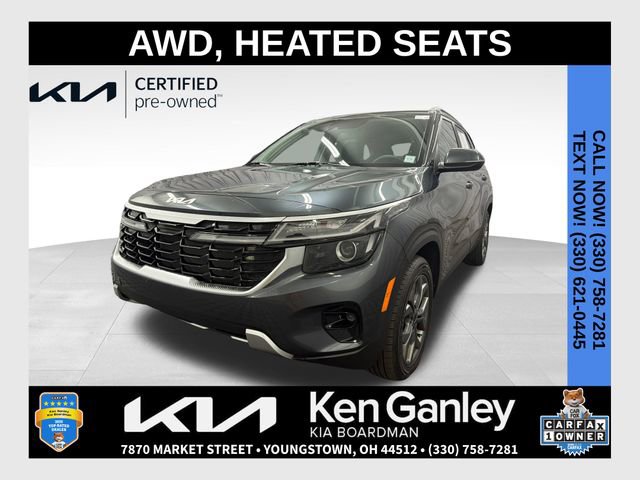 Certified 2024 Kia Seltos S AWD/4WD 360° Tour