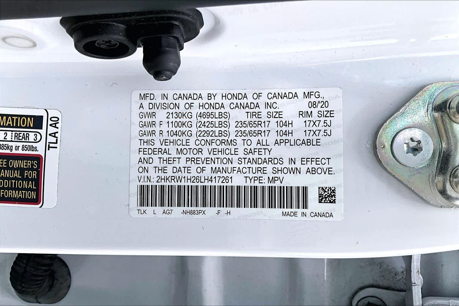 Used 2020 Honda CR-V LX image 34