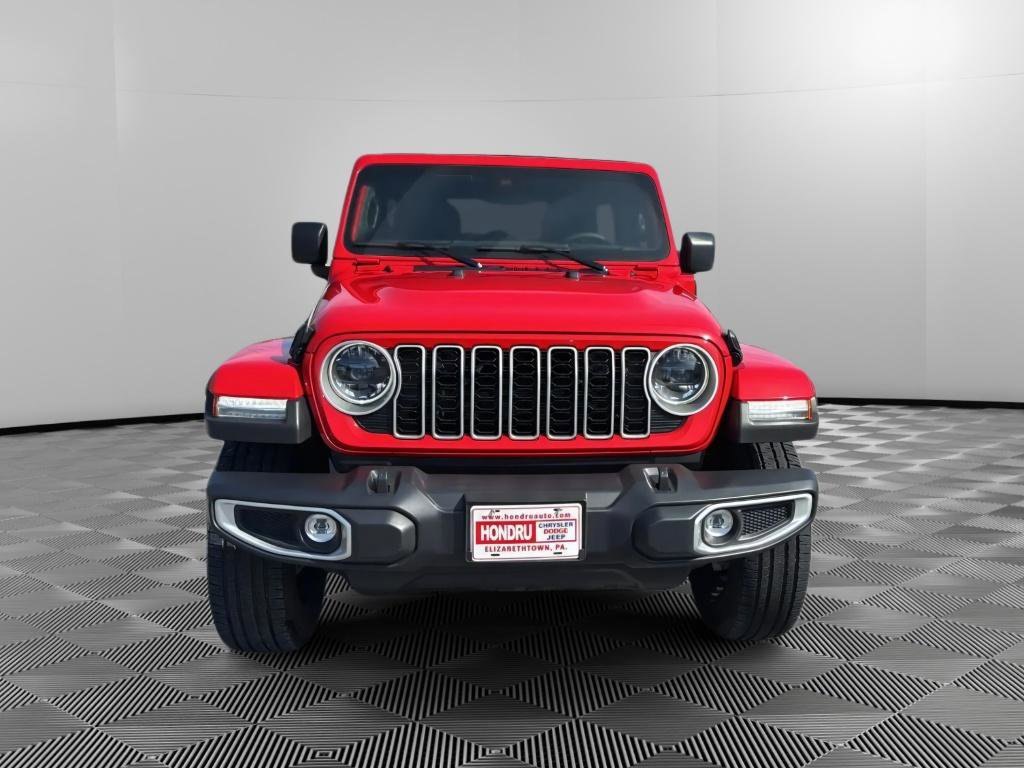 Used 2025 Jeep Wrangler Unlimited Sahara w/ Safety Group AWD/4WD image 7