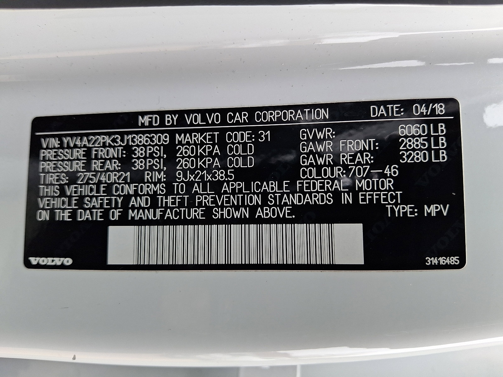 Used 2018 Volvo XC90 T6 Momentum w/ Convenience Package image 27