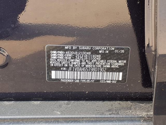 New 2026 Subaru WRX Premium AWD/4WD image 8